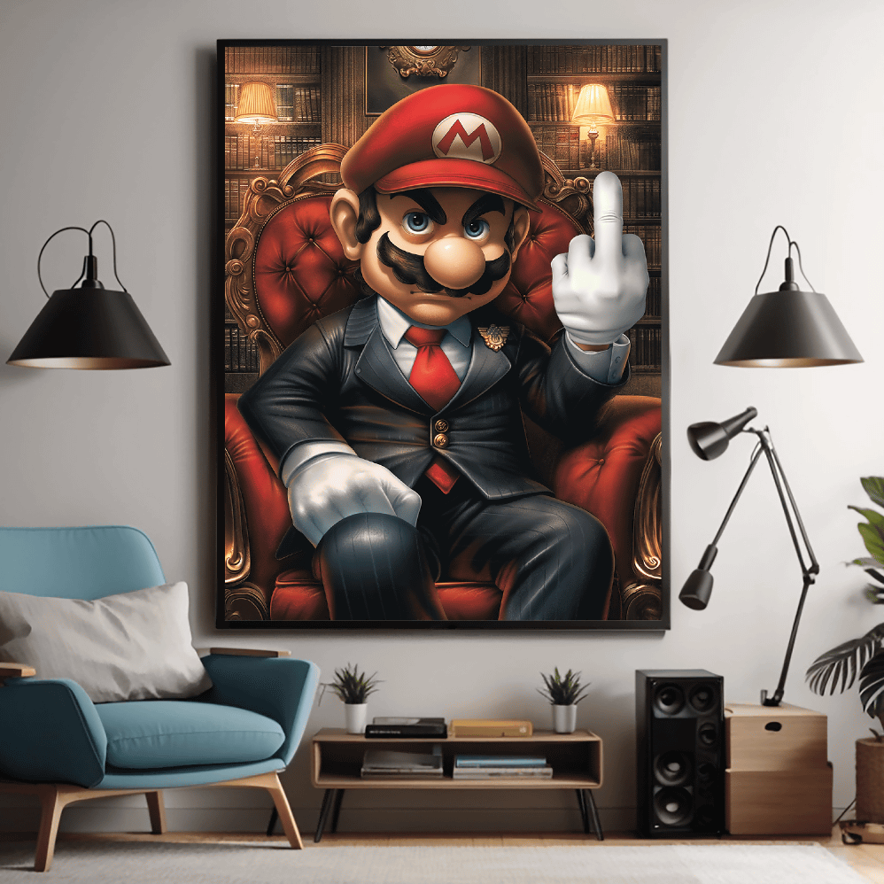 Mario Bros mafioso