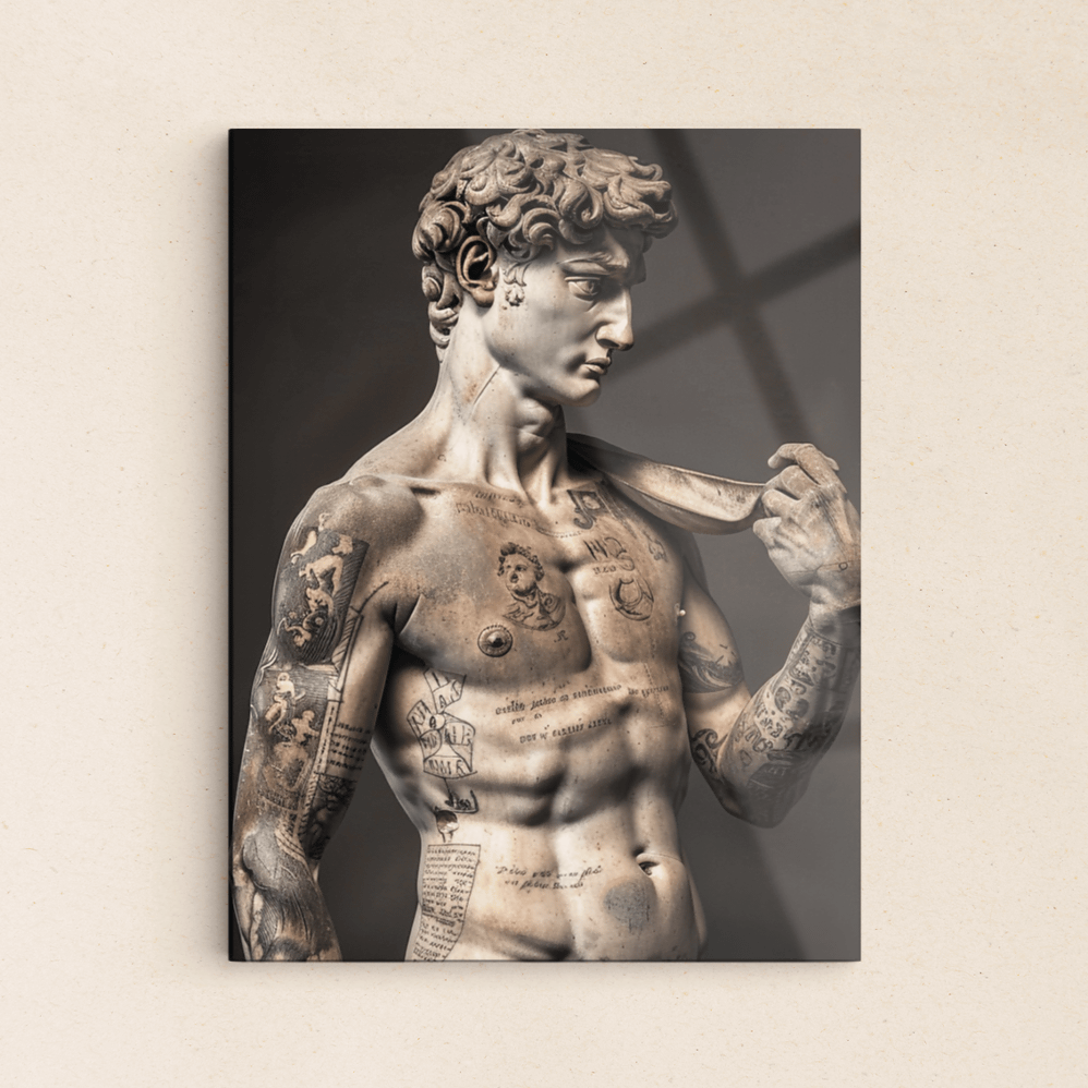 Miguel Angel tatuado