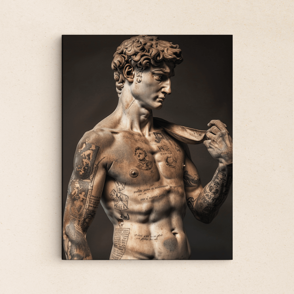 Miguel Angel tatuado