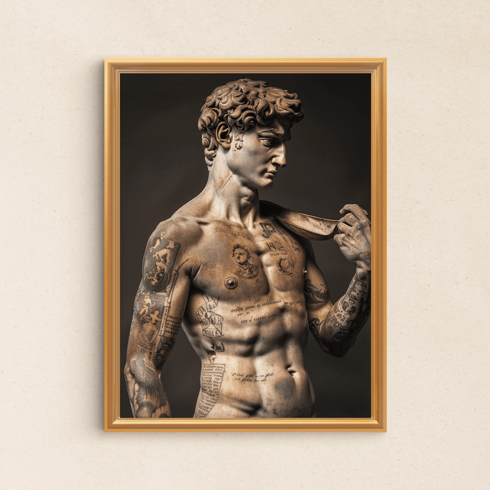 Miguel Angel tatuado