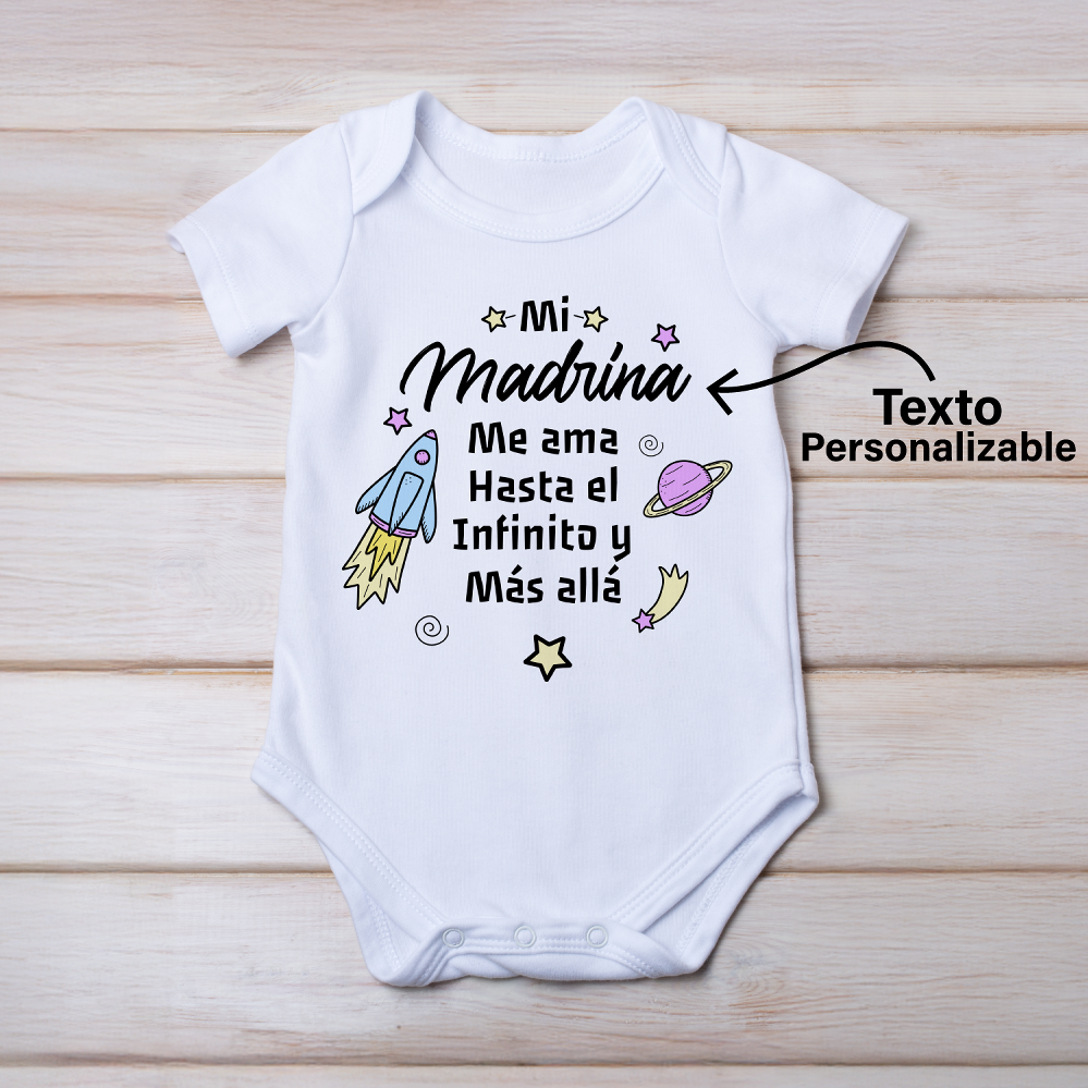 Body Bebé Personalizado con Nombre o Frase – 100% Algodón Suave