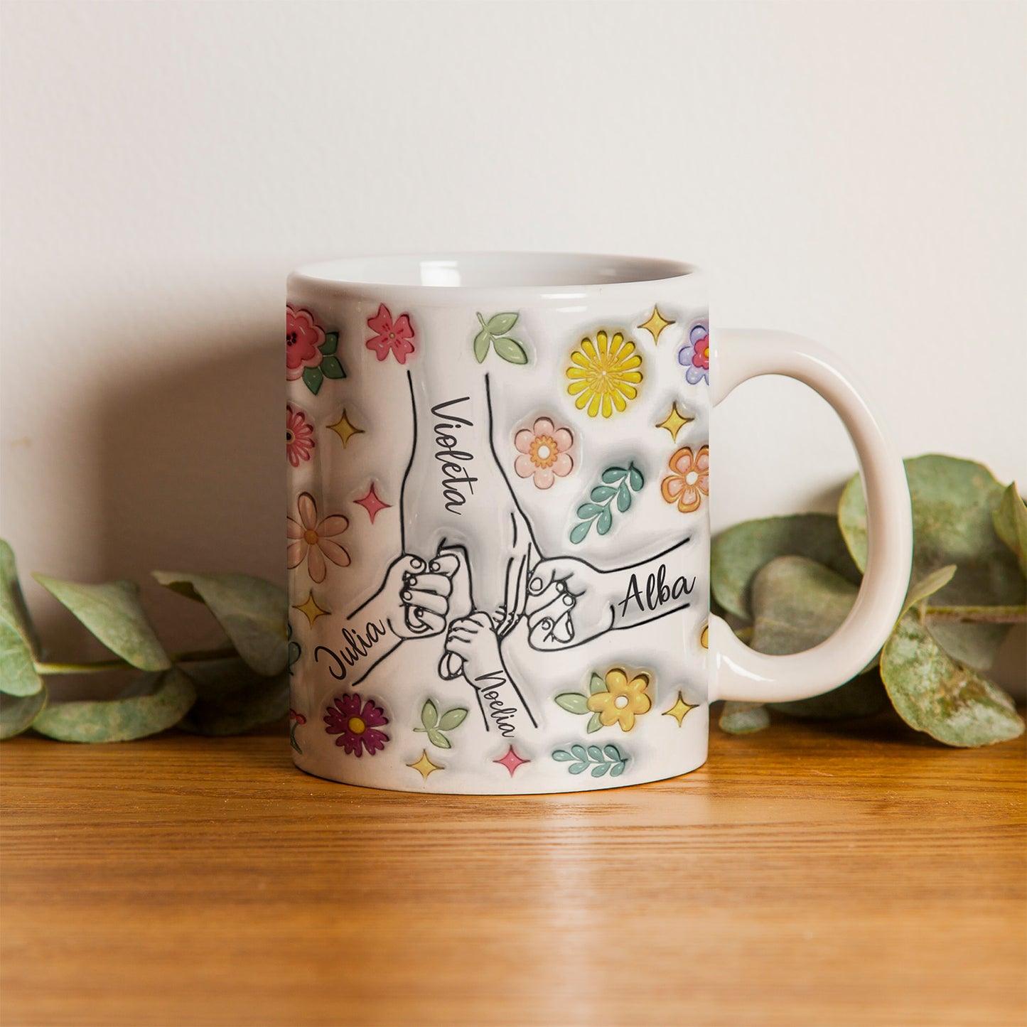 Taza personalizada efecto 3D regalo para mamá