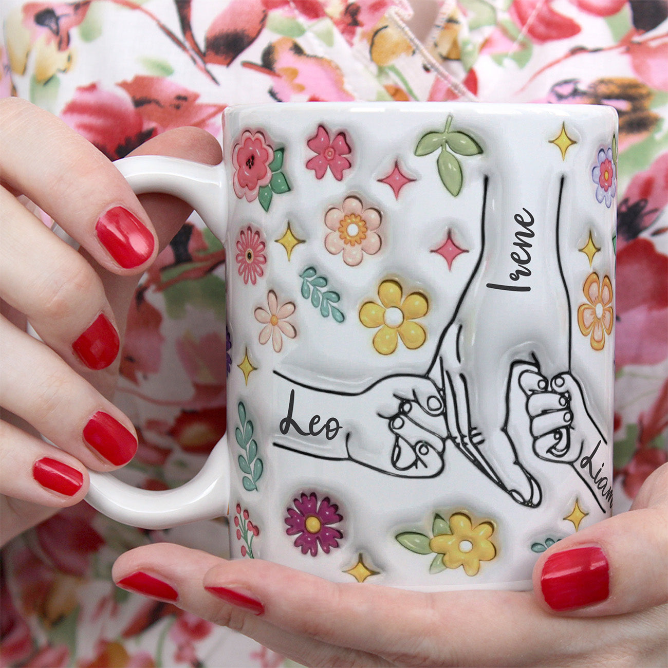 Taza personalizada efecto 3D regalo para mamá