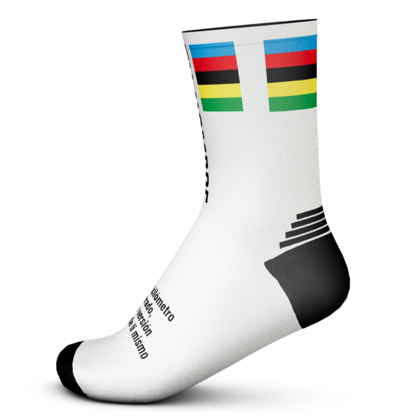 Calcetines técnicos deportivos personalizados con tu nombre – Pack de 1 par – Transpirables y cómodos