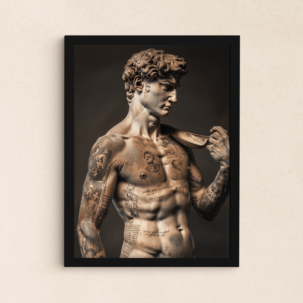 Miguel Angel tatuado