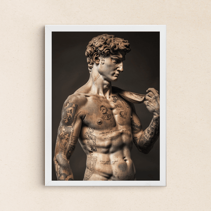 Miguel Angel tatuado