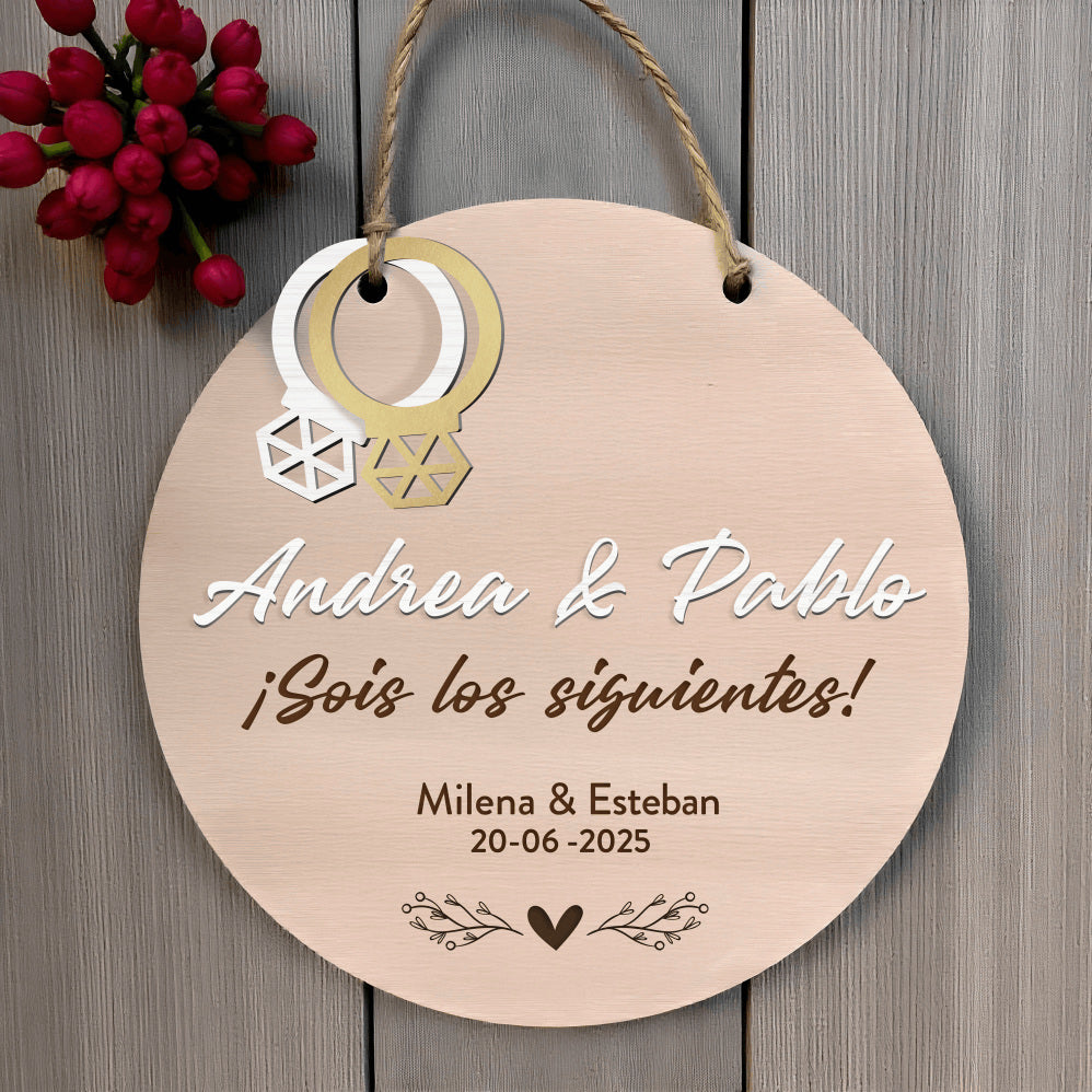 Regalo sois los siguientes boda