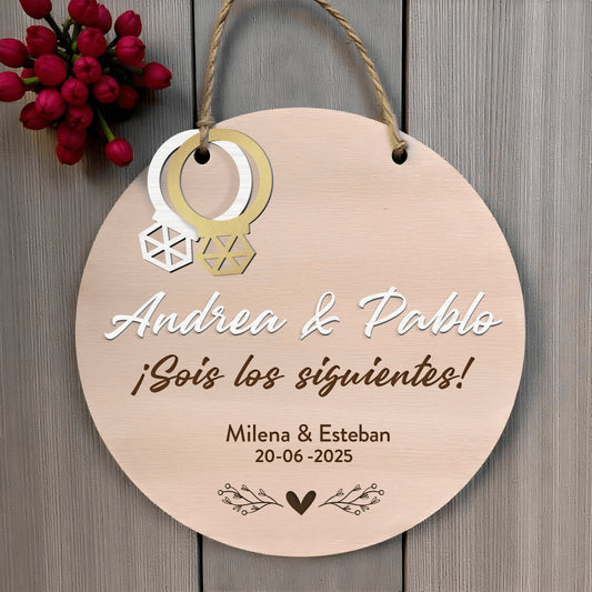 Regalo sois los siguientes boda