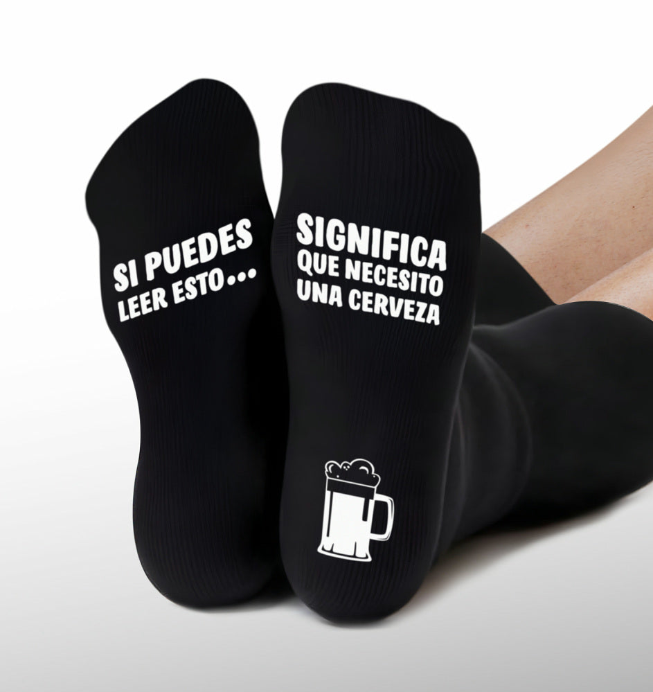 Calcetines Divertidos y Originales | Diseño Único y Antideslizante