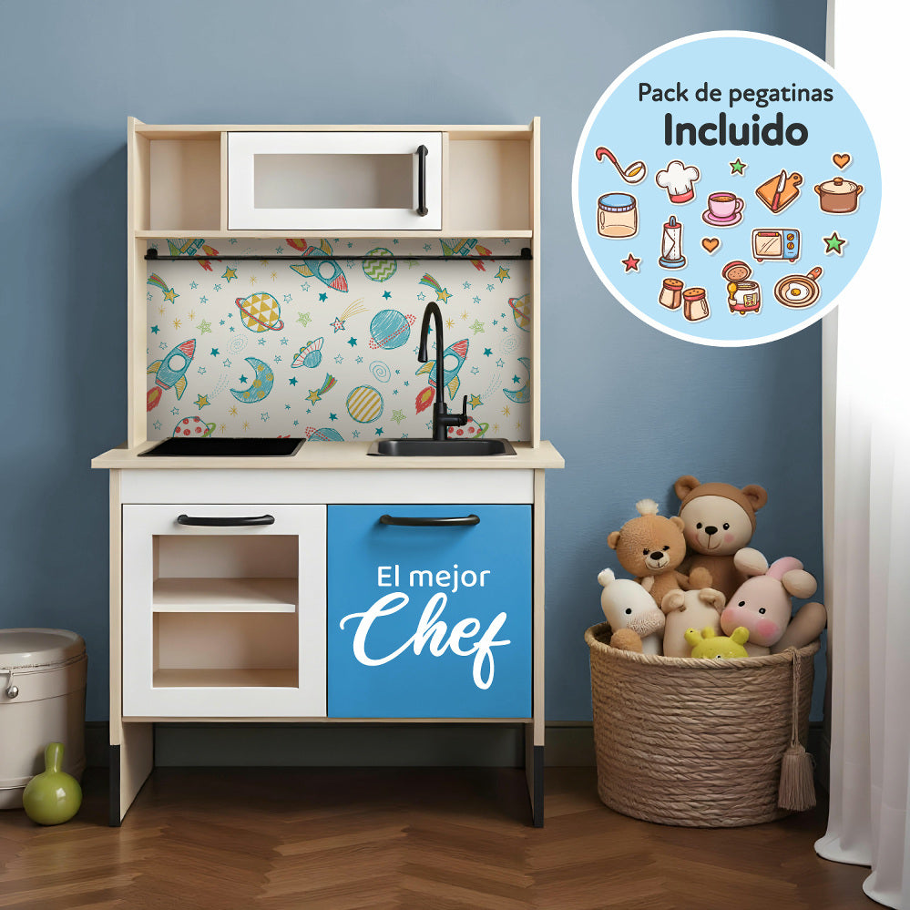 Pegatinas compatibles para personalizar Cocina de Juguete IKEA DUKTIG
