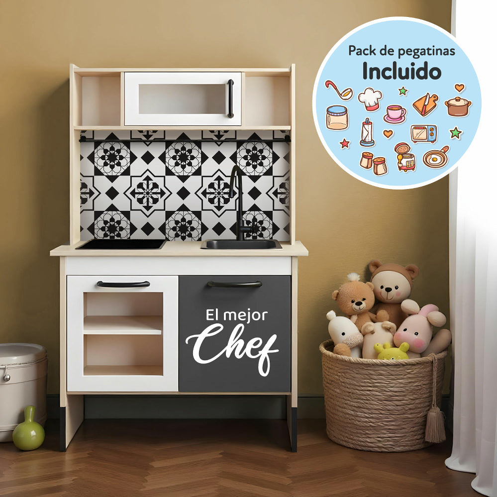 Pegatinas compatibles para personalizar Cocina de Juguete IKEA DUKTIG
