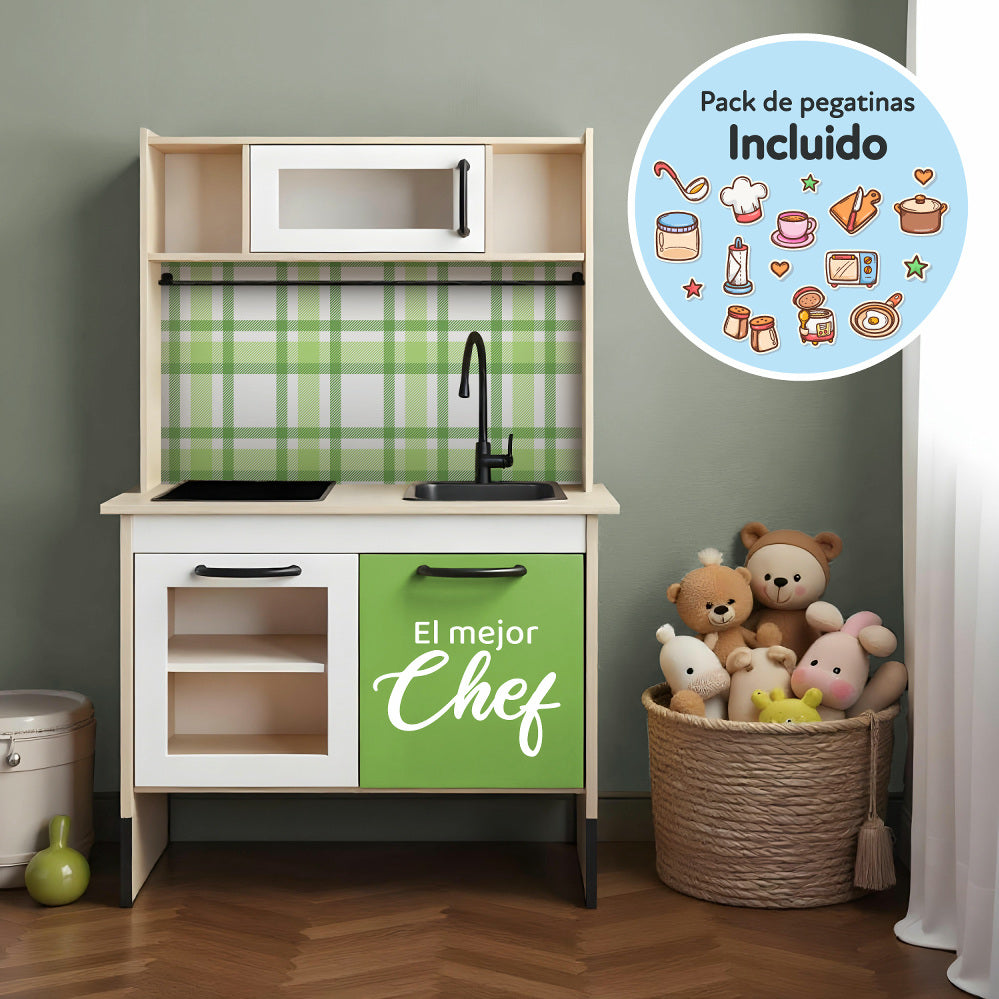 Pegatinas compatibles para personalizar Cocina de Juguete IKEA DUKTIG