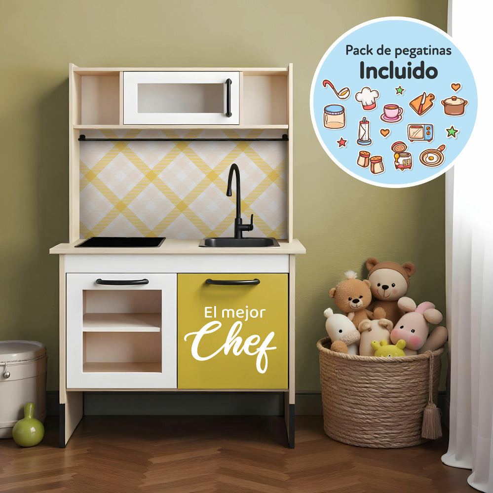 Pegatinas compatibles para personalizar Cocina de Juguete IKEA DUKTIG