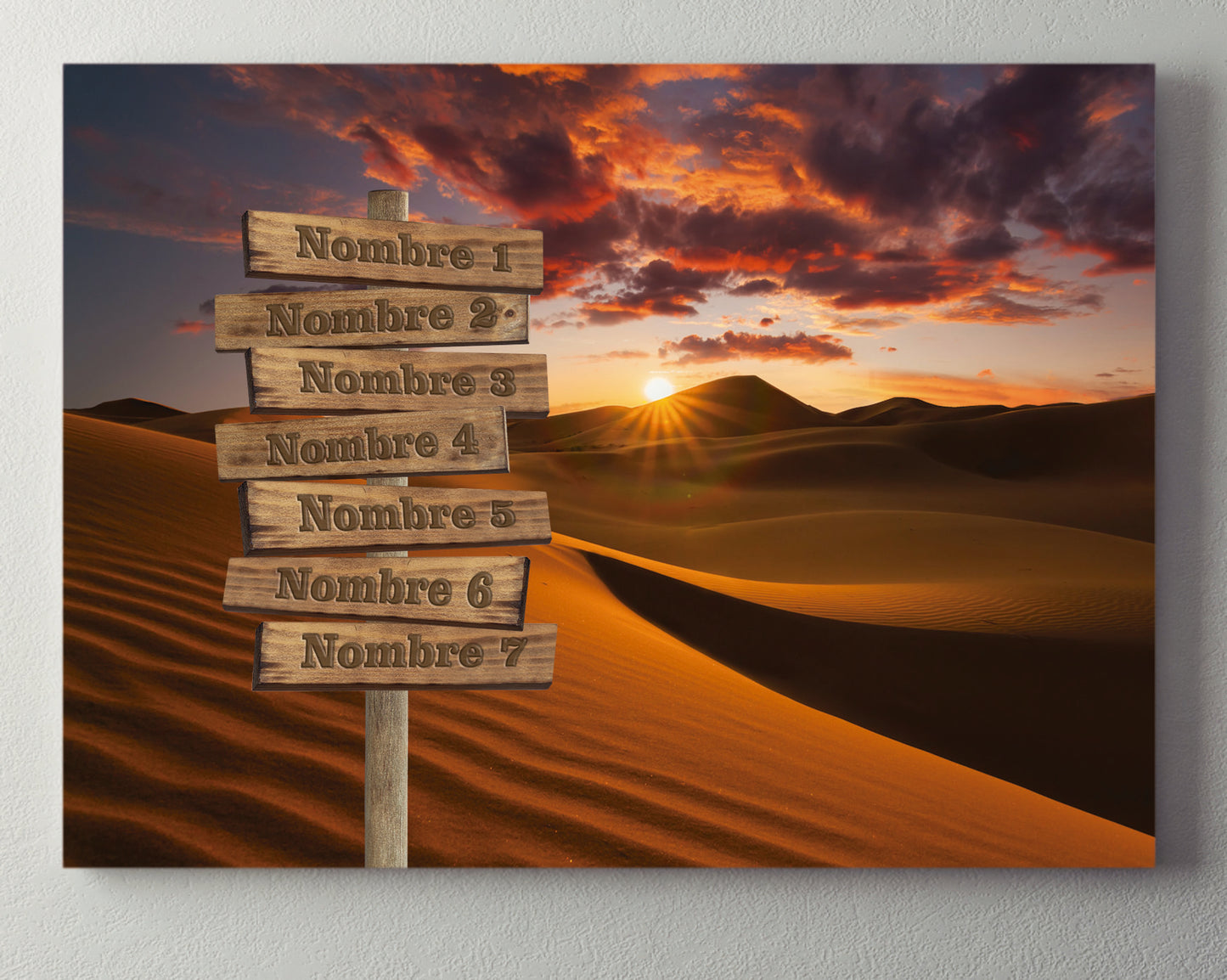 Dunas Desierto Sunset Horizontal 2