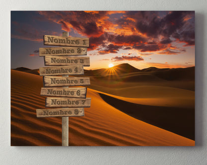 Dunas Desierto Sunset Horizontal 2