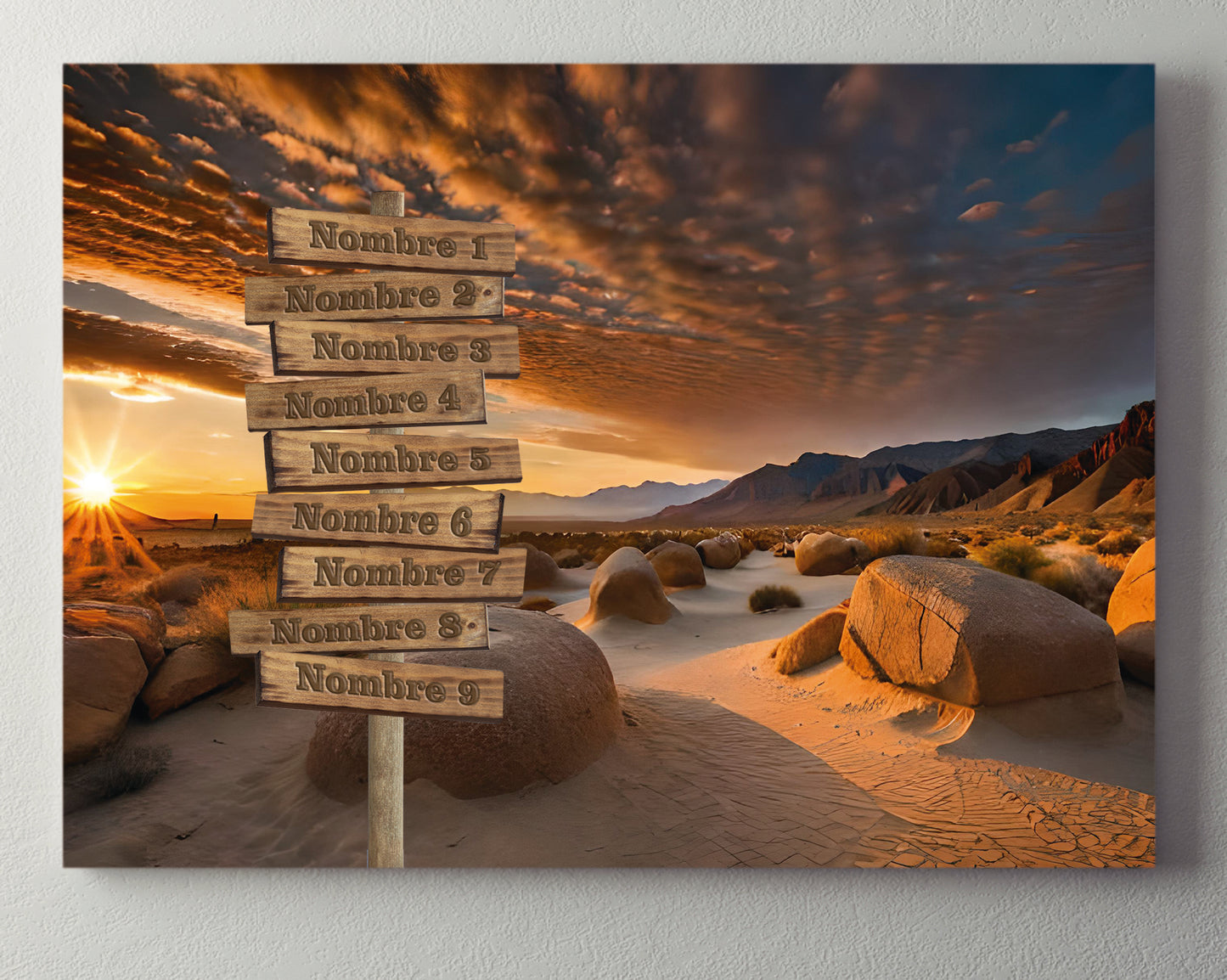 Dunas Desierto Sunset Horizontal 3