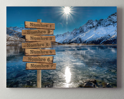 Lago Bosque Nevado Horizontal 4