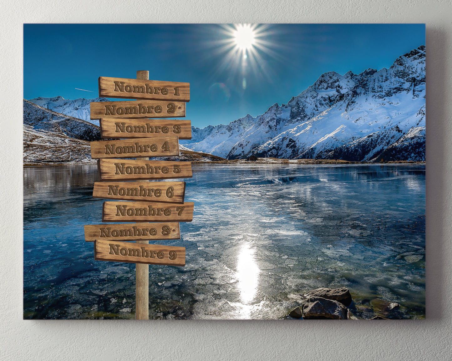 Lago Bosque Nevado Horizontal 4