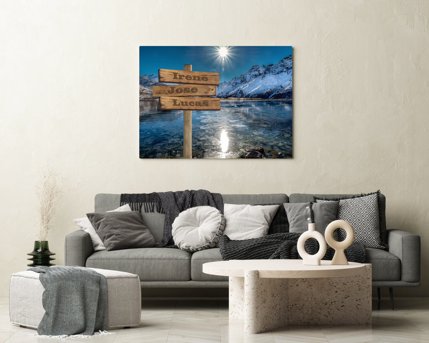 Lago Bosque Nevado Horizontal 4