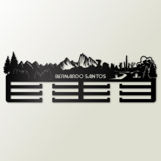 Medallero Running Personalizado con Nombre, modelo Espíritu del Monte