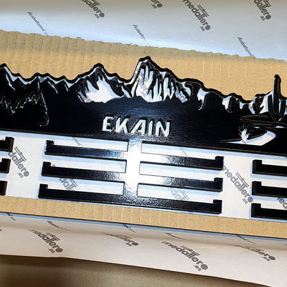 Medallero Running Personalizado con Nombre, modelo Espíritu del Monte